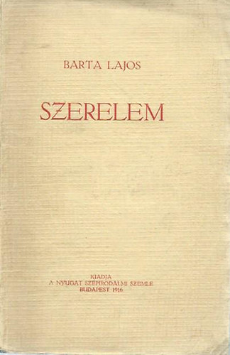 Barta Lajos - Szerelem (sz�nm�)