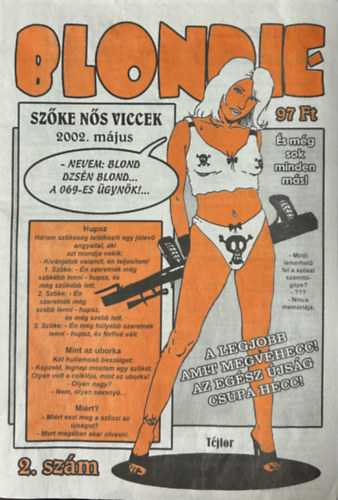 Blondie 2. - szőke nős viccsek - 2002. május