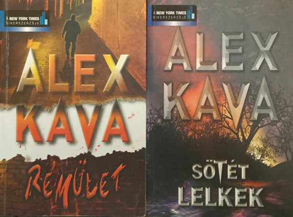 Alex Kava - 2 db Alex Kava regny