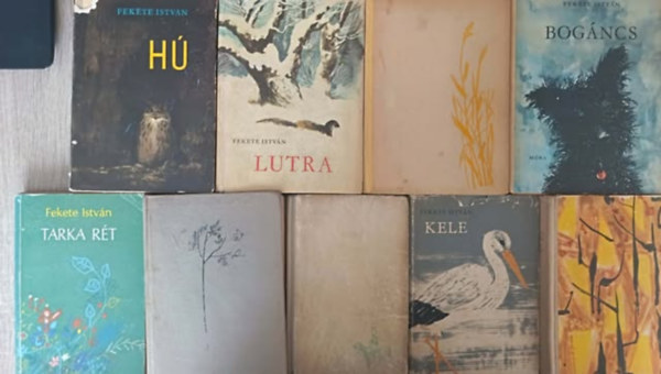 Fekete István - A koppányi aga testamentuma - Tüskevár - Bogáncs - Kele - Öszi vásár - Ballagó idő - Lutra (8db Fekete István)