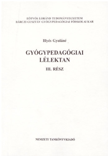 Illys Gyuln - Gygypedaggiai llektan III. rsz