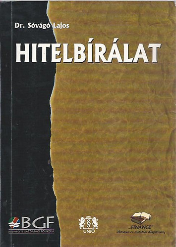 dr. S�v�g� Lajos - Hitelb�r�lat