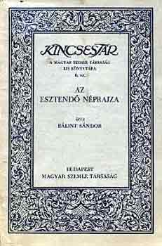 B�lint S�ndor - Az esztend� n�prajza