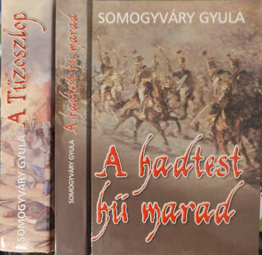 Somogyv�ry Gyula - A T�zoszlop, A hadtest h� marad, 2db k�nyv