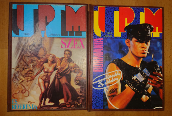 Az Interpress Magazin teljes 1988-as évfolyama két kötetbe kötve: 1988/1, 1988/2