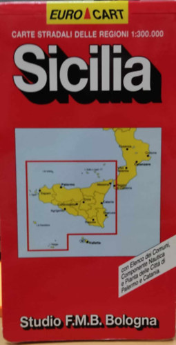 Piero Mannini - Sicilia - Carte stradali delle regioni 1:300.000 (Euro Cart)