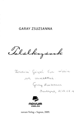 Garay Zsuzsanna - Tallkozsok