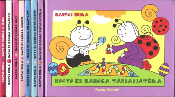 Bartos Erika - Bogy s Babca sorozatbl 7 db knyv