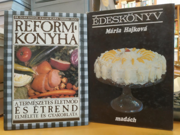 Dr. Mria Hajkov Olh Andor-Kllai Klra-Vadnai Zsolt - 2 db szakcsknyv: desknyv + Reformkonyha: A termszetes letmd s trend elmlete s gyakorlata