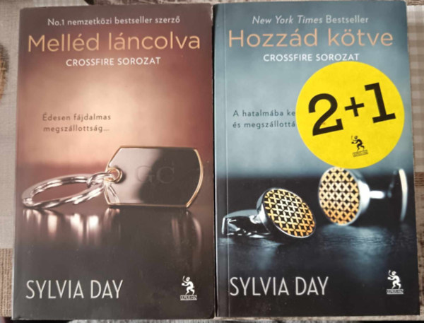 Sylvia Day - 2 db Crossfire sorozat: Hozzd ktve + Melld lncolva