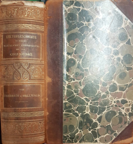 Friedrich von Hellwald - Kulturgeschichte in ihrer natürlichen Entwicklung bis zur Gegenwart: Erster Band
