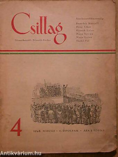 Németh Andor (főszerk.) - Csillag II. évf. 1948 május
