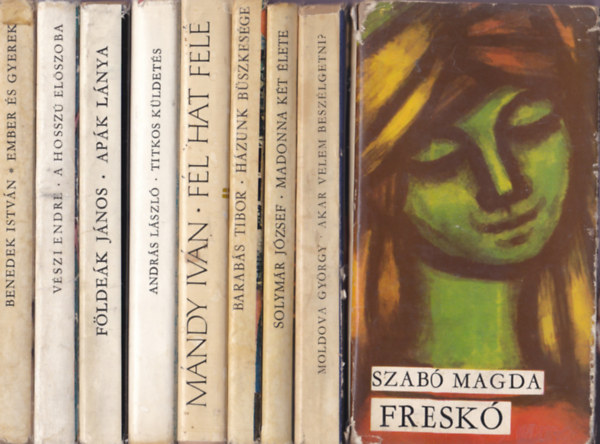 Magvet�s magyar reg�nyek '60-as �vek k�nyvcsomag 9db