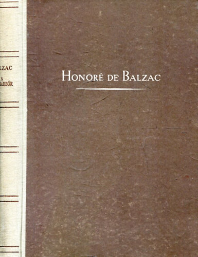 Honor� de Balzac - A szam�rb�r