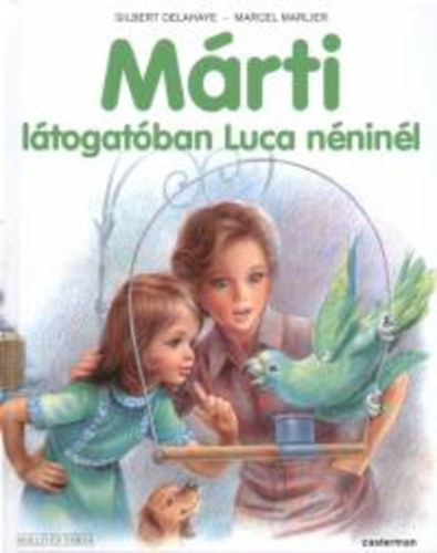 Márti látogatóban Luca néninél