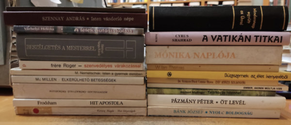 20 db kereszténység (címek a terméklapon)