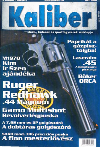 Kalm�r Zolt�n - Kaliber 2002/1-4, 6-12. (11 db, lapsz�monk�nt)