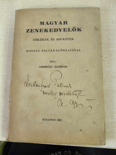 Ambr�czy �goston - Magyar zenekedvel�k