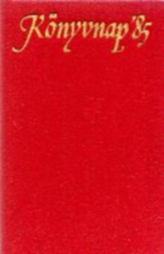 K�nyvnap '85 (minik�nyv)