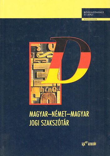 Magyar-német-magyar jogi szakszótár