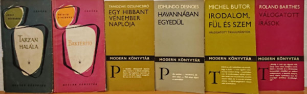 Natalia Ginzburg, Josef Nesvadba, Edmundo Desnoes, Butor S�ndor, Roland Barthes Tanidzaki Dzsunicsir� - Kort�rs reg�nycsomag