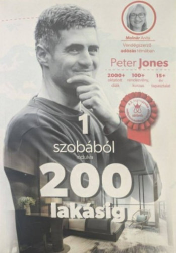 Peter Jones - 1 szobbl indulva 200 laksig