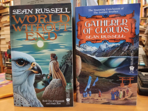 Sean Russell - 2 db Sean Russell: Gatherer of Clouds + World Without End (Book One of Moontide and Magic Rise)