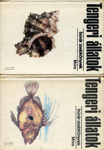 Tengeri állatok I-II. + Halak ( 3db Búvár zsebkönyvek)