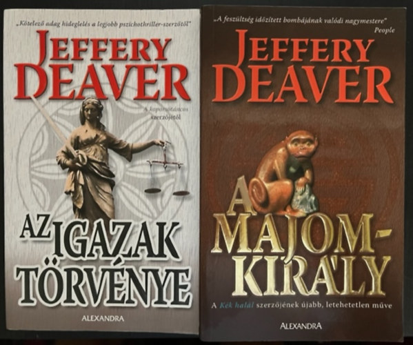 Jeffery Deaver - Jeffery Deaver krimi knyvcsomag (2 ktet )