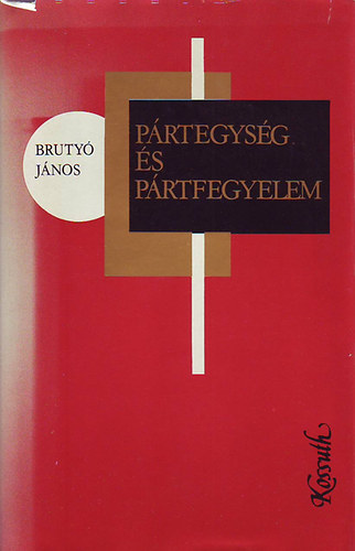 Bruty� J�nos - P�rtegys�g �s p�rtfegyelem (Besz�dek �s cikkek 1968-1978)