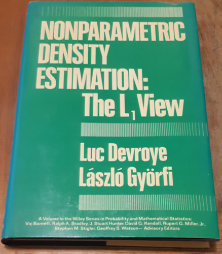 Lszl Gyrfi Luc Devroye - Nonparametric Density Estimation: The L1 View