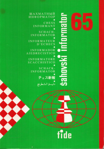 Sahovski informator 65 - Chess informator