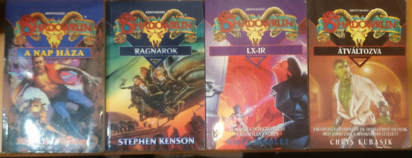 Stephen Kenson, Chris Kubasik Nigel D. Findley - 4 db Árnyvadász: A nap háza + Ragnarok + LX-IR + Átváltozva