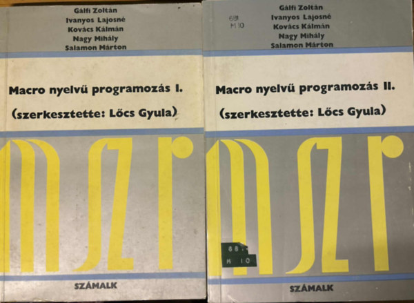 Lőcs Gyula - Macro nyelvű programozás I-II.