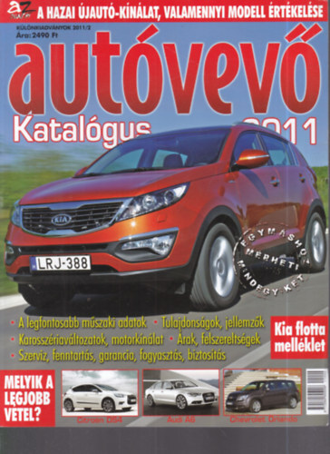 Autóvevő katalógus 2011.