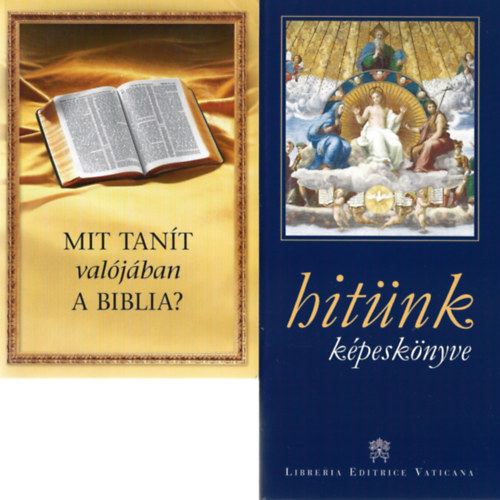 2 db knyv, Mit tant valjban a Biblia, Hitnk kpesknyve