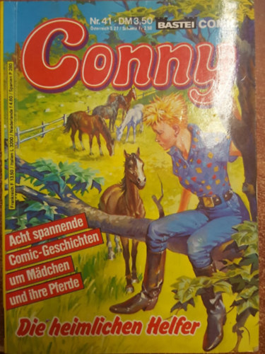 Werner Geismar - Conny Nr. 41 - Die heimlichen Helfer - n�met nyelv� k�preg�ny