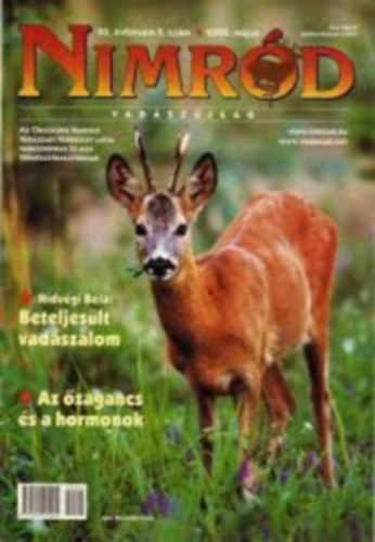 Dr. Zolt�n Attila - Nimr�d vad�sz�js�g 2002. m�jus - 90. �vfolyam 5.