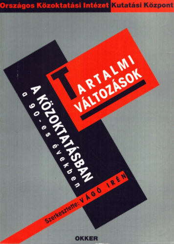 Tartalmi vltozsok a kzoktatsban a '90-es vekben