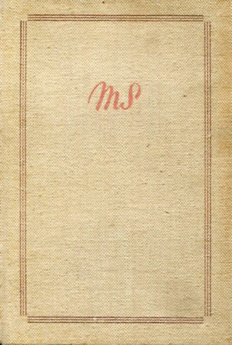 M�rai S�ndor - A szeg�nyek iskol�ja - v�szonk�t�s