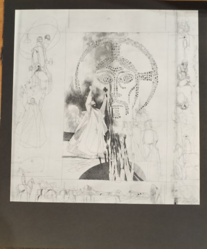 Kass J�nos al��rt, eredeti r�zkarca 1967. (Mad�ch: Az ember trag�di�j�hoz)