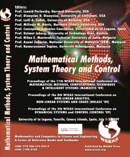 Mathematical Methods, System Theory and Control