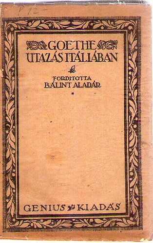 Johann Wolfgang von Goethe - Utazs Itliban