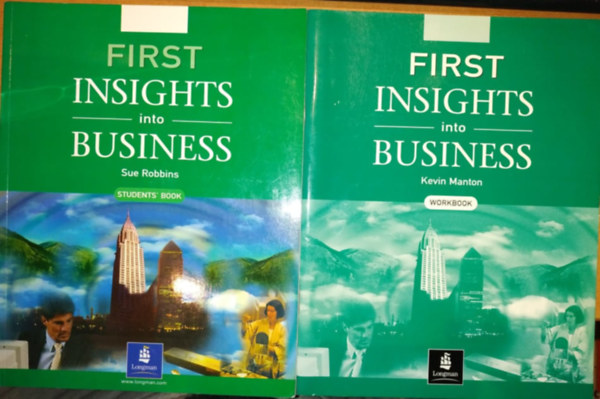 Kevin Manton Sue Robbins - First Insights into Business SB + WB (2 ktet)