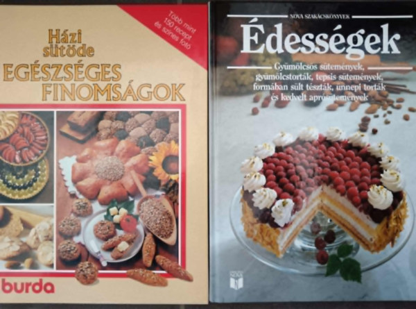 dessgek-Hzi stde egszsges finomsgok 2db knyv