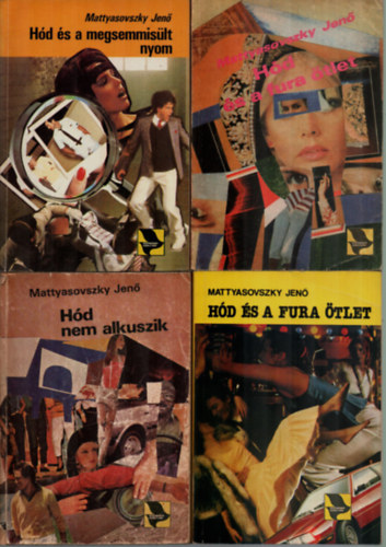 Mattyasovszky Jen� - 6 db Mattyasovszky Jen� egy�tt: H�d �s a fekete b�r�ny, H�d �s a picike ember, H�d �s a fura �tlet, H�d nem alkuszik, H�d �s a megsemmis�lt nyom, H�d �s a fura �tlet.