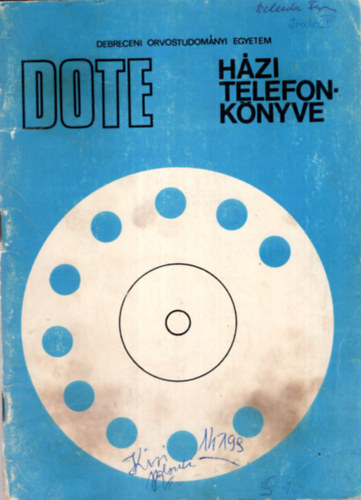 DOTE Hzi telefonknyve 1977