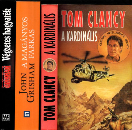 3 db krimi: A kardin�lis + A mag�nyos farkas + V�gzetes hagyat�k