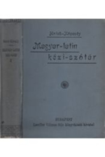 Holub M.-Kpesdi S. szerk. - Magyar-latin kzi-sztr