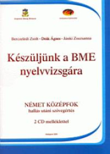 Deák; Jánki; Berczelédi - Készüljünk a BME nyelvvizsgára - Német középfok